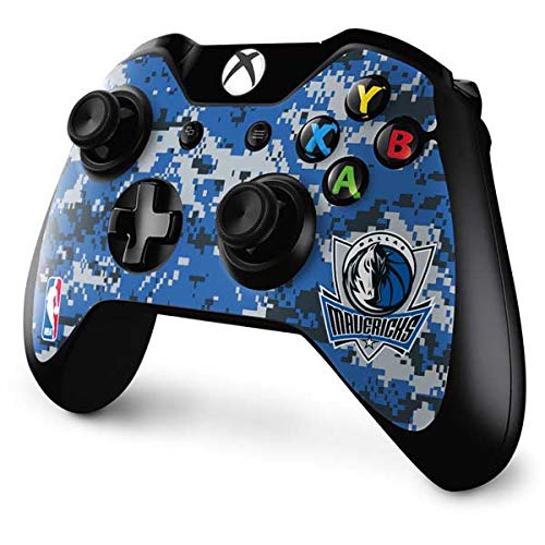 Skinit Decal Gaming Skin compatible with Xbox One Controller - Officially Licensed NBA Dallas Mavericks Digi Camo Design