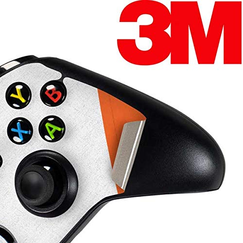 Skinit Decal Gaming Skin Compatible with Xbox One Controller - Officially Licensed NHL Philadelphia Flyers Script Design