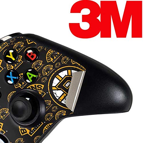 Skinit Decal Gaming Skin Compatible with Xbox One Controller - Officially Licensed NHL Boston Bruins Blast Design