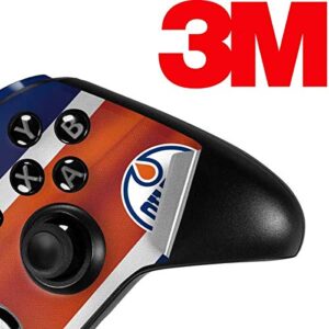 Skinit Decal Gaming Skin compatible with Xbox One Elite Controller - Officially Licensed NHL Edmonton Oilers Jersey Design