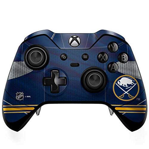 Skinit Decal Gaming Skin Compatible with Xbox One Elite Controller - Officially Licensed NHL Buffalo Sabres Home Jersey Design