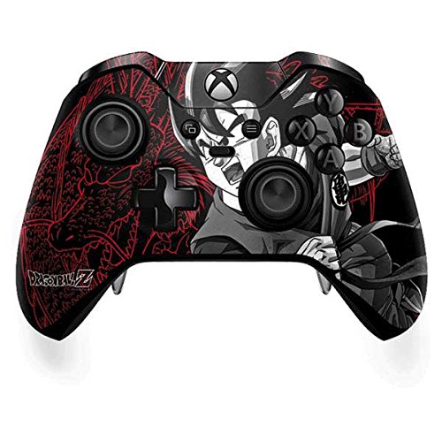 Skinit Decal Gaming Skin compatible with Xbox One Elite Controller - Officially Licensed Dragon Ball Z Goku and Shenron Design