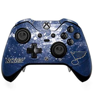 Skinit Decal Gaming Skin compatible with Xbox One Elite Controller - Officially Licensed NHL St. Louis Blues Frozen Design