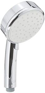 grohe 2757120e tempesta cosmopolitan 2-setting handheld shower head, rain jet settings, starlight chrome