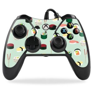 mightyskins skin compatible with powera xbox one elite controller – sushi | protective, durable, and unique vinyl decal wrap cover | easy to apply, remove, and change styles | made in the usa