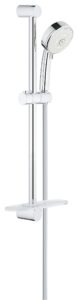 grohe 27577002 tempesta cosmopolitan 100 4 spray shower rail set, starlight chrome, 24 inch