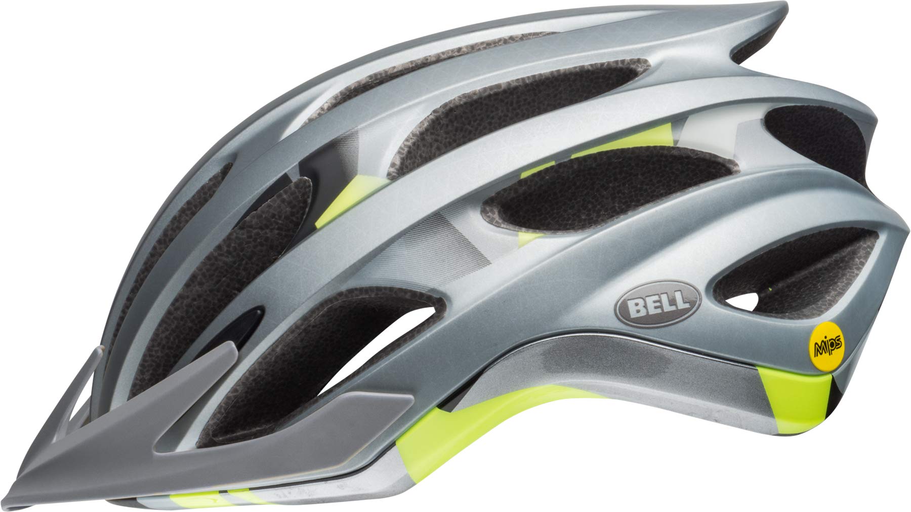 BELL Drifter MIPS Adult Road Bike Helmet - Matte/Gloss Silver Deco (2018), Large (58-62 cm)