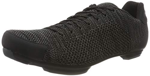 Giro Republic R Knit Mens Urban Cycling Shoe − 43, Black/Charcoal Heather (2021)