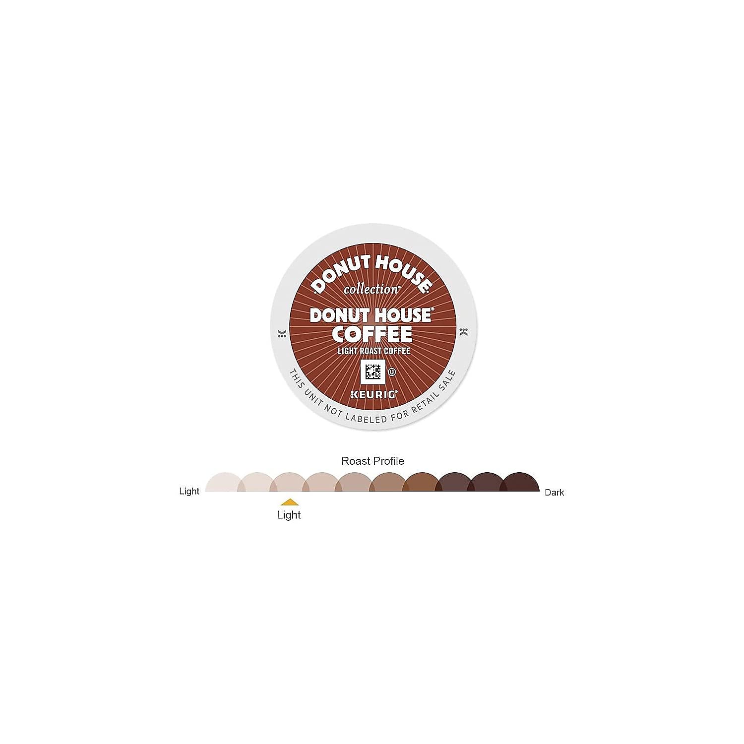 Donut House 6534CT Donut House Coffee K-Cups, 96/carton