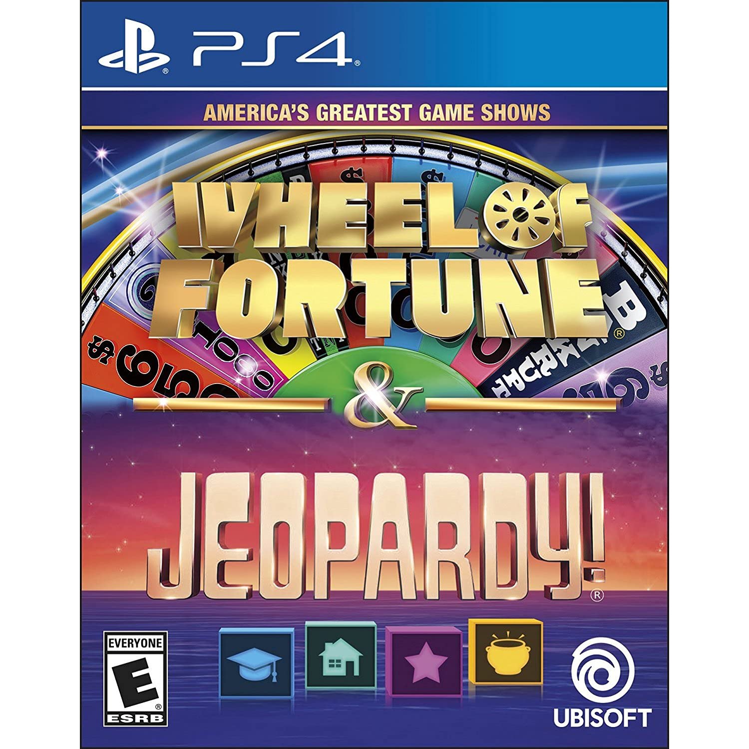 America's Greatest Game Shows: Wheel of Fortune & Jeopardy - PlayStation 4 Standard Edition