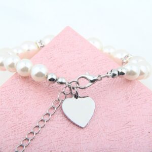 SEIRAA Mother In Law Pearl Bracelet Wedding Gift for Mother of the Bride/Groom (pearl bracelet suit)