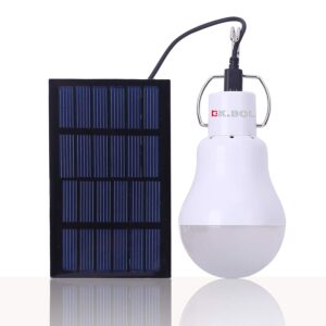 kk.bol portable solar led light bulb rechargeable solar lamp s-1200-01 for outdoor lighting fishing camping chicken coop lamp lights