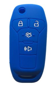 ford fusion key fob cover：key shell fit for ford fusion keyless remote case replacement 2013 2014 2015 2016 | | n5fa08taa 164r7986