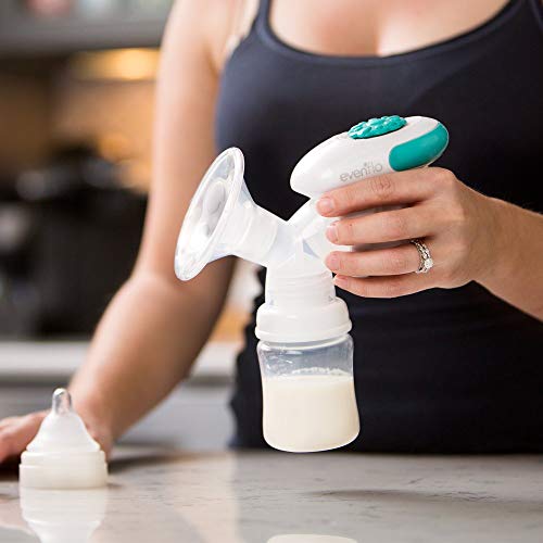 Evenflo Feeding Occasional Use Closed System Advanced Single Electric One-Handed Breast Pump