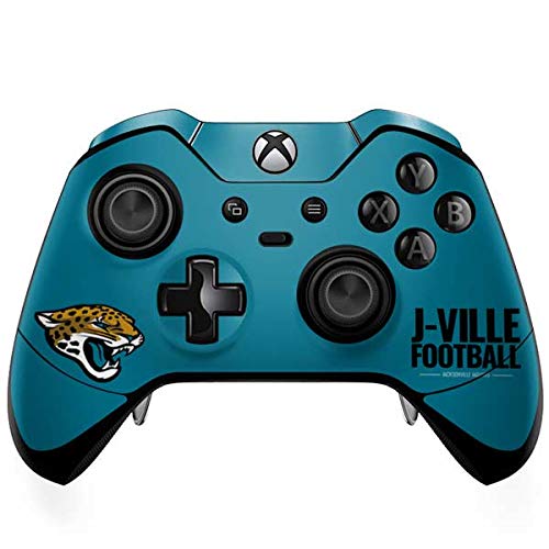 Skinit Decal Gaming Skin Compatible with Xbox One Elite Controller - Officially Licensed NFL Jacksonville Jaguars Team Motto Design