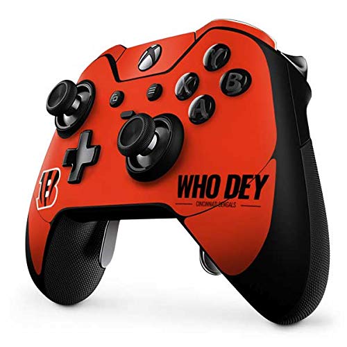 Skinit Decal Gaming Skin compatible with Xbox One Elite Controller - Officially Licensed NFL Cincinnati Bengals Team Motto Design