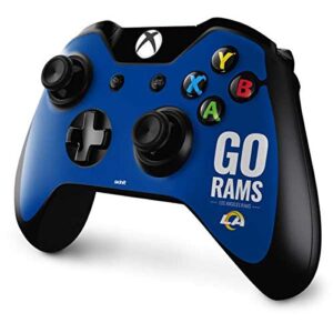 Skinit Decal Gaming Skin compatible with Xbox One Controller - Officially Licensed NFL Los Angeles Rams Team Motto Design