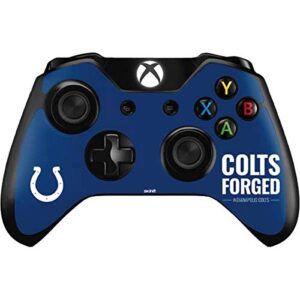 Skinit Decal Gaming Skin Compatible with Xbox One Controller - Officially Licensed NFL Indianapolis Colts Team Motto Design