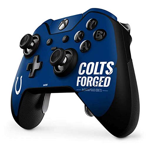 Skinit Decal Gaming Skin compatible with Xbox One Elite Controller - Officially Licensed NFL Indianapolis Colts Team Motto Design