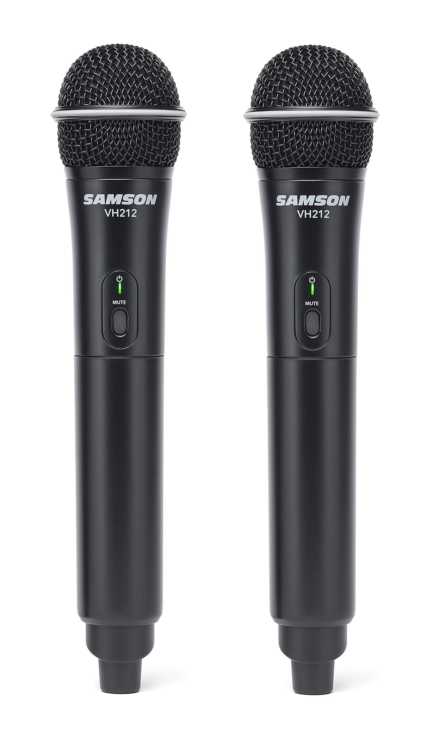 Samson Stage 212 Dual Vocal VHF Frequency Agile Wireless System (2) Q6 Dynamic Mics