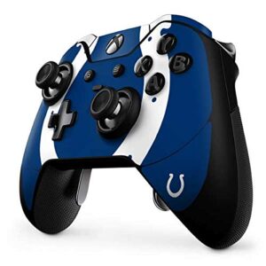 Skinit Decal Gaming Skin compatible with Xbox One Elite Controller - Officially Licensed NFL Indianapolis Colts Large Logo Design