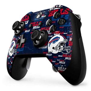 Skinit Decal Gaming Skin Compatible with Xbox One Elite Controller - Officially Licensed NFL Buffalo Bills - Blast Alternate Design