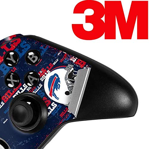 Skinit Decal Gaming Skin Compatible with Xbox One Elite Controller - Officially Licensed NFL Buffalo Bills - Blast Alternate Design