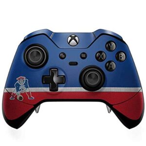 Skinit Decal Gaming Skin compatible with Xbox One Elite Controller - Officially Licensed NFL New England Patriots Vintage Design