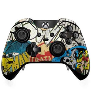 Skinit Decal Gaming Skin Compatible with Xbox One Elite Controller - Officially Licensed Warner Bros Batman and Robin Vintage Design