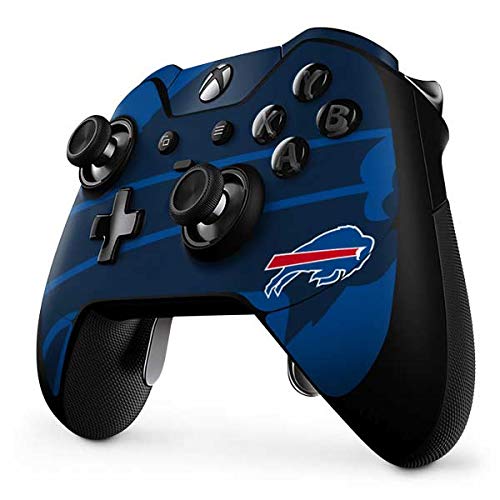 Skinit Decal Gaming Skin compatible with Xbox One Elite Controller - Officially Licensed NFL Buffalo Bills Double Vision Design