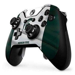 Skinit Decal Gaming Skin compatible with Xbox One Elite Controller - Officially Licensed College Michigan State University Spartans Jersey Design