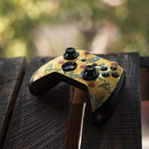 Skinit Decal Gaming Skin compatible with Xbox One S Controller - Officially Licensed Bouffants and Broken Hearts Sunflowers Design