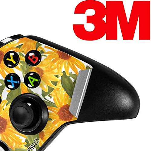 Skinit Decal Gaming Skin compatible with Xbox One S Controller - Officially Licensed Bouffants and Broken Hearts Sunflowers Design