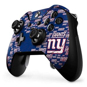 Skinit Decal Gaming Skin Compatible with Xbox One Elite Controller - Officially Licensed NFL New York Giants Blast Design