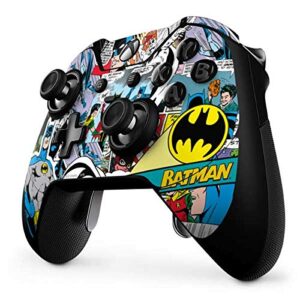 Skinit Decal Gaming Skin compatible with Xbox One Elite Controller - Officially Licensed Warner Bros Batman Comic Book Design