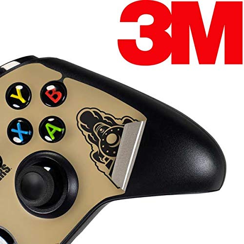 Skinit Decal Gaming Skin Compatible with Xbox One Controller - Officially Licensed College Purdue Gold Signature Logo Design