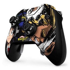 Skinit Decal Gaming Skin compatible with Xbox One Elite Controller - Officially Licensed Funimation All Might and Deku Design