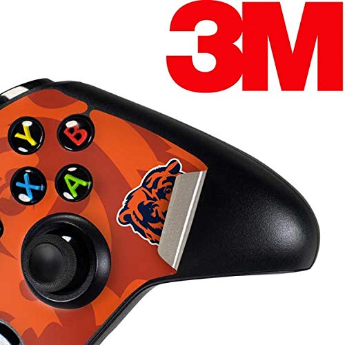 Skinit Decal Gaming Skin Compatible with Xbox One Controller - Officially Licensed NFL Chicago Bears Double Vision Design