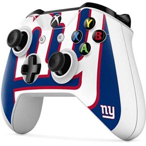 Skinit Decal Gaming Skin compatible with Xbox One S Controller - Officially Licensed NFL New York Giants Large Logo Design