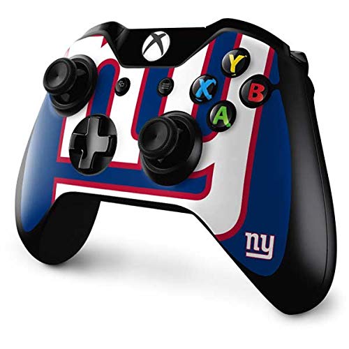 Skinit Decal Gaming Skin compatible with Xbox One Controller - Officially Licensed NFL New York Giants Large Logo Design