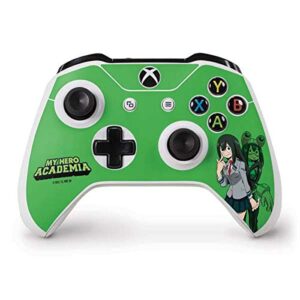 skinit decal gaming skin compatible with xbox one s controller - officially licensed funimation tsuyu frog girl design