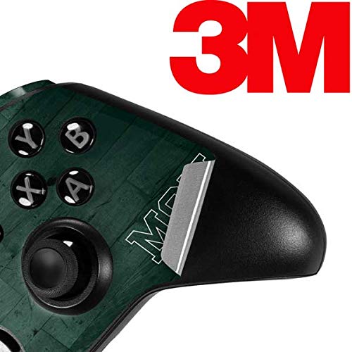 Skinit Decal Gaming Skin compatible with Xbox One Elite Controller - Officially Licensed College Michigan State Basketball Courtside Design