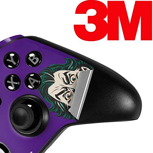 Skinit Decal Gaming Skin compatible with Xbox One Elite Controller - Officially Licensed Warner Bros The Classic Joker Design