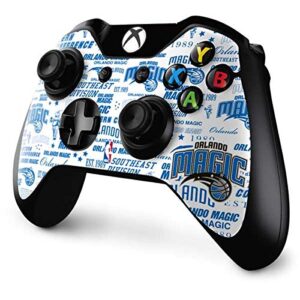 Skinit Decal Gaming Skin Compatible with Xbox One Controller - Officially Licensed NBA Orlando Magic Historic Blast Design