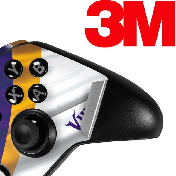 Skinit Decal Gaming Skin compatible with Xbox One Elite Controller - Officially Licensed NFL Minnesota Vikings Design