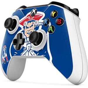 Skinit Decal Gaming Skin Compatible with Xbox One S Controller - Officially Licensed NFL New England Patriots Retro Logo Design