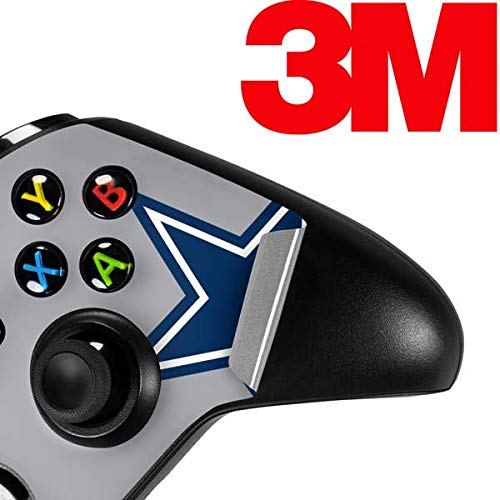 Skinit Decal Gaming Skin Compatible with Xbox One S Controller - Officially Licensed NFL Dallas Cowboys Retro Logo Design