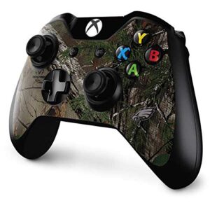 Skinit Decal Gaming Skin Compatible with Xbox One Controller - Officially Licensed NFL Philadelphia Eagles Realtree Xtra Green Camo Design