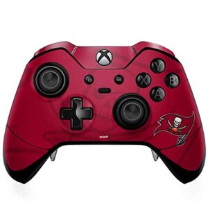 Skinit Decal Gaming Skin compatible with Xbox One Elite Controller - Officially Licensed NFL Tampa Bay Buccaneers Double Vision Design