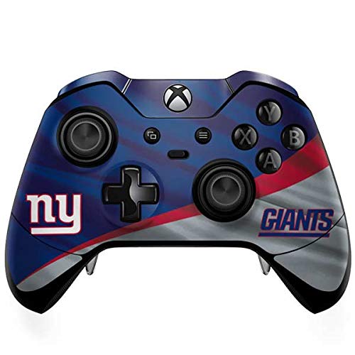 Skinit Decal Gaming Skin compatible with Xbox One Elite Controller - Officially Licensed NFL New York Giants Design